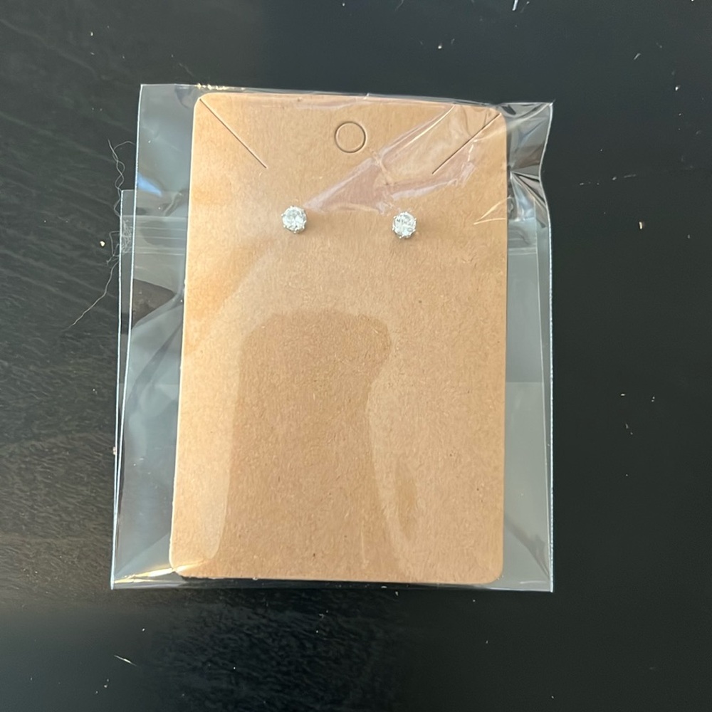 Brand New Cubic Zirconia studs